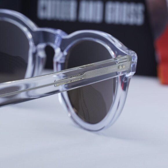 Final Price! Cutler and Gross CG0734S 001 Crystal Sunglasses - Picture 10 of 11